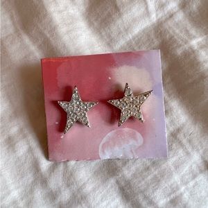 Diamond Star Earrings